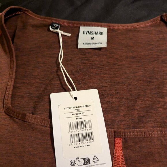 Gymshark crop top - Picture 1 of 4